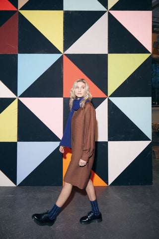 Duo Dots Electric Blue