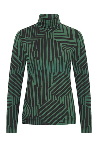 Graphic Teal Green