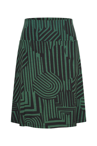 Graphic Teal Green