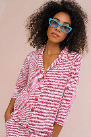 Irregular Stripes Lipstick